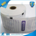 Site Web banque de trésorerie papier thermique jumbo roll impression thermique directe avec taille de client